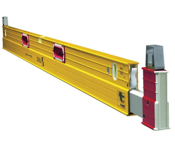 Stabila 106T-213 Extendable Spirit Level 3 Vial 213-376cm