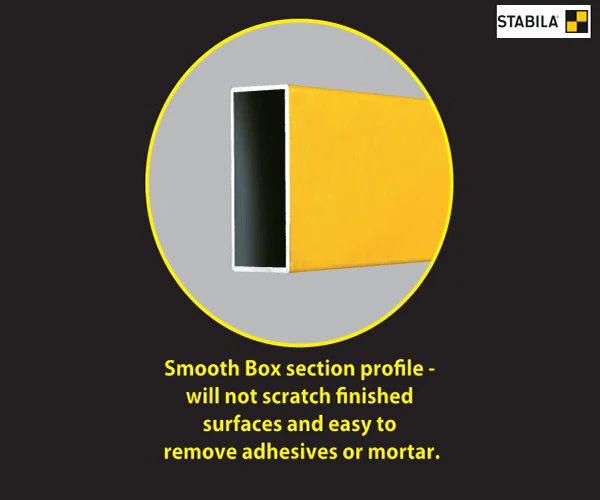 Stabila 70-90 Single Plumb Spirit Level 2 Vial 90cm - Image 2