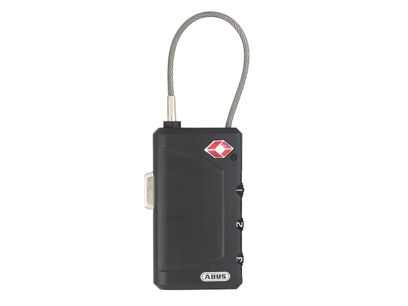 ABUS Mechanical  148 TSA 30mm Combination Cable Luggage Lock - Image 2