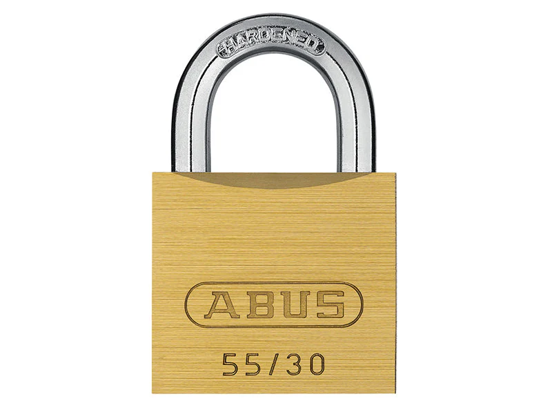 ABUS Mechanical 55/30mm Brass Padlock Keyed Alike 5301 - Image 2