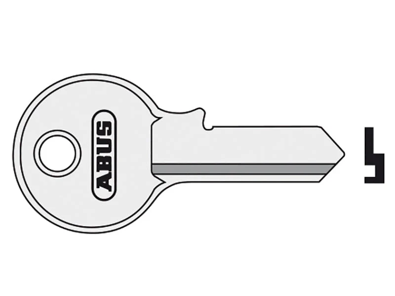 ABUS Mechanical 55/40 40mm Key Blank - Image 2