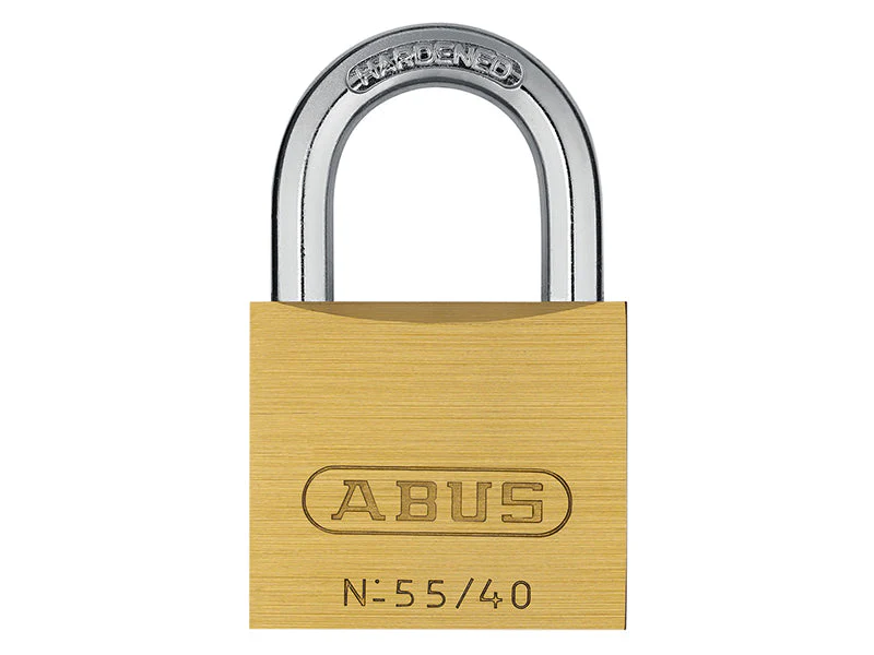 ABUS Mechanical  55/40mm Brass Padlock Carded