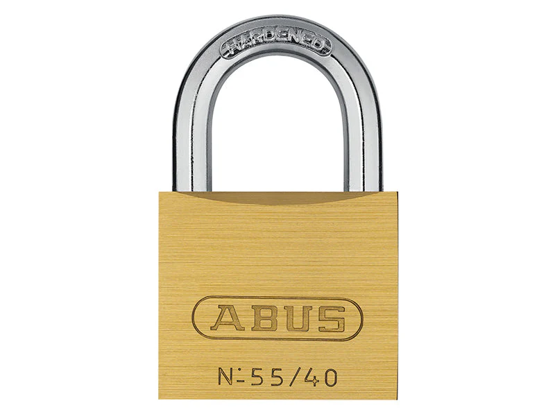 ABUS Mechanical 55/40mm Brass Padlock Keyed Alike 5402 - Image 2