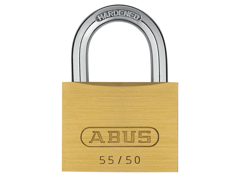 ABUS Mechanical 55/50mm Brass Padlock Keyed Alike 5502 - Image 2