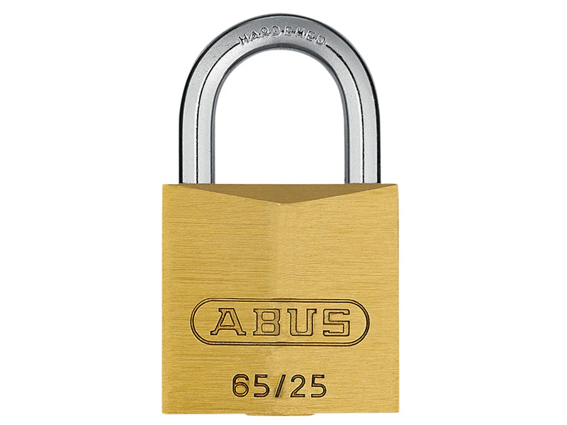 ABUS Mechanical  65/25mm Brass Padlock Keyed Alike 254 - Image 2