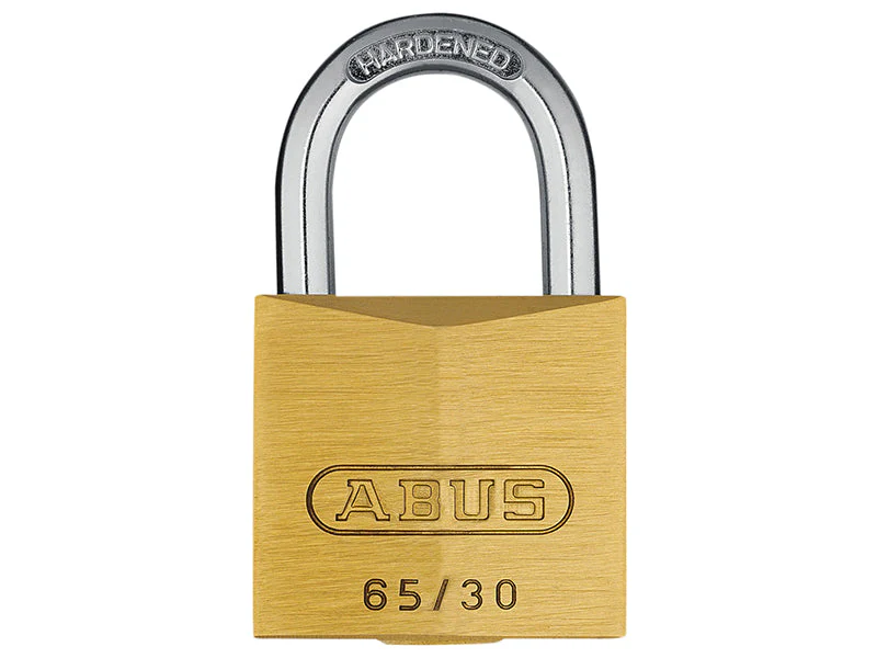 ABUS Mechanical 65/30mm Brass Padlock Keyed Alike 305 - Image 2