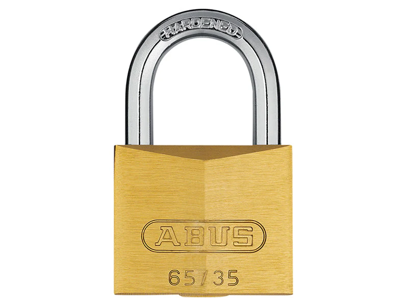 ABUS Mechanical 65/35mm Brass Padlock - Image 2