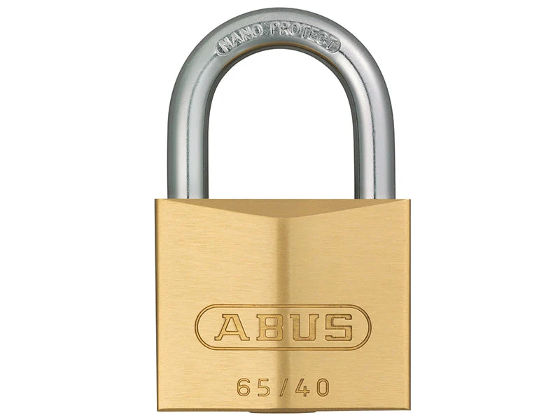 ABUS Mechanical 65/40mm Brass Padlock - Image 2