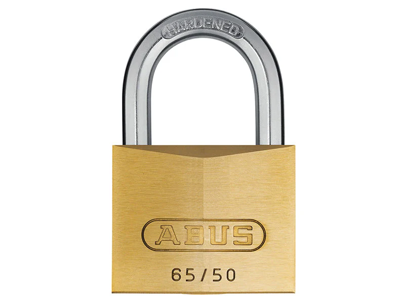 ABUS Mechanical 65/50mm Brass Padlock Keyed Alike 506 - Image 2