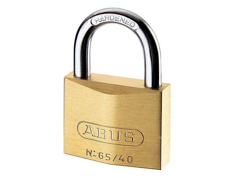 ABUS Mechanical 65/50mm Brass Padlock Master Keyed MK65501 - Image 2