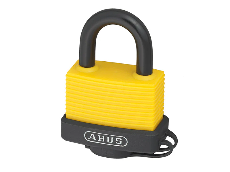 ABUS Mechanical 70AL/45mm Aluminium Padlock Yellow - Image 2