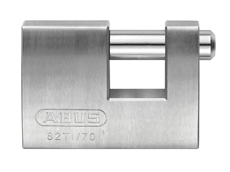 ABUS Mechanical  82TI/70mm TITALIUM™ Shutter Padlock Keyed Alike KA8518