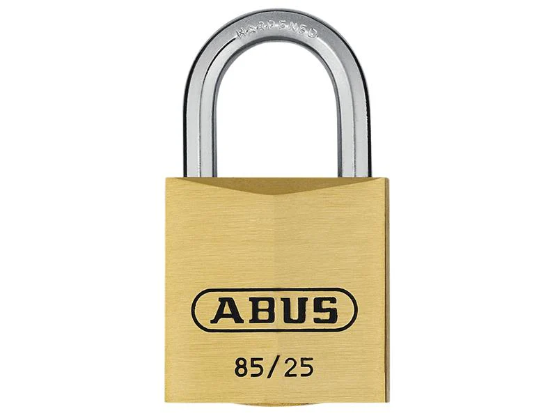 ABUS Mechanical 85/25mm Brass Padlock - Image 2