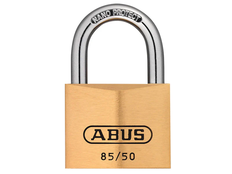 ABUS Mechanical 85/50mm Brass Padlock - Image 2