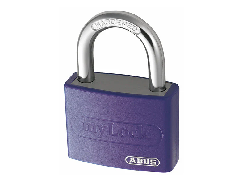 ABUS Mechanical T65AL/40mm My Lock Aluminium Padlock Violet - Image 2