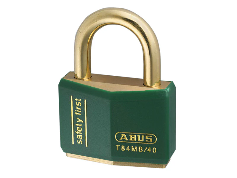 ABUS Mechanical T84MB/40mm Green Rustproof Padlock - Image 2