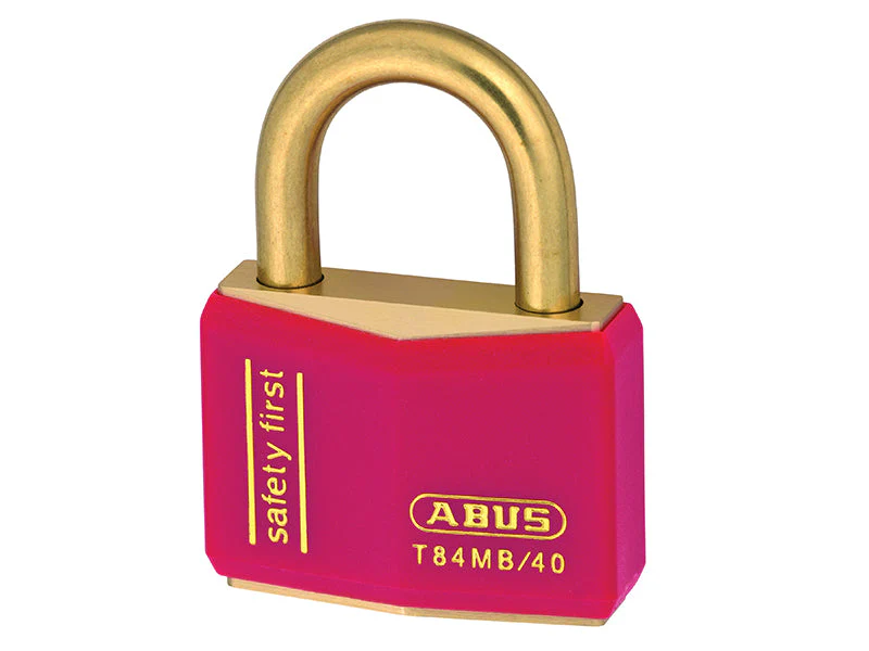 ABUS Mechanical T84MB/40mm Red Rustproof Padlock - Image 2