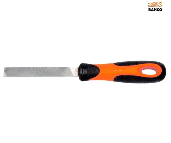 Bahco 1-100-08-2-2 ERGO™ Handled Flat Second Cut File 200mm (8in) - Image 2