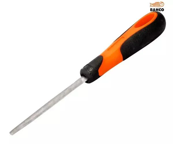 Bahco 1-210-08-2-2 ERGO™ Handled Half-Round Second Cut File 200mm (8in)