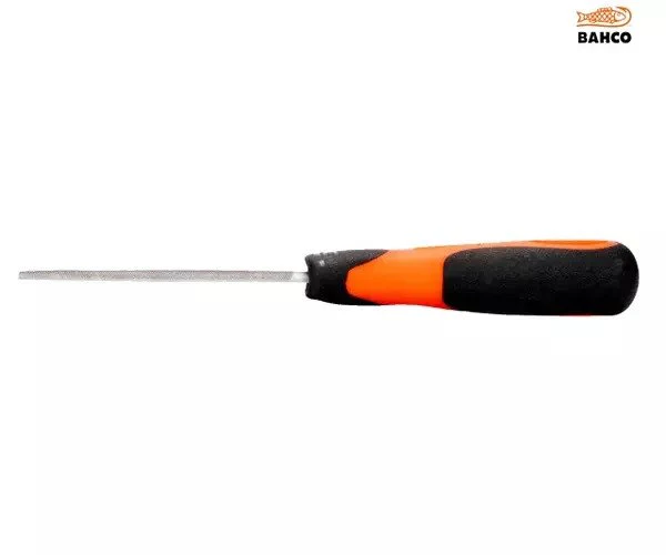 Bahco 1-210-08-2-2 ERGO™ Handled Half-Round Second Cut File 200mm (8in) - Image 3