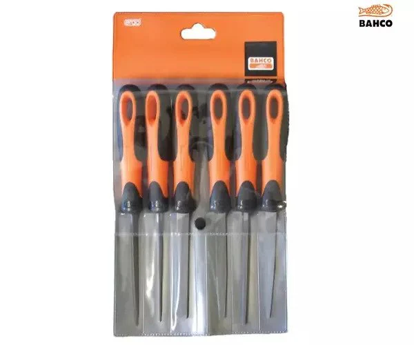 Bahco 1-476 ERGO™ File Set 6 Piece 100mm (4in) - Image 4