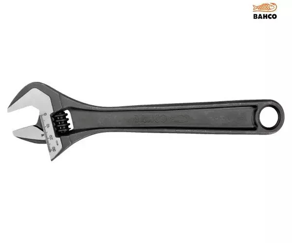 Bahco 8069 Black Adjustable Wrench 100mm (4in) - Image 2