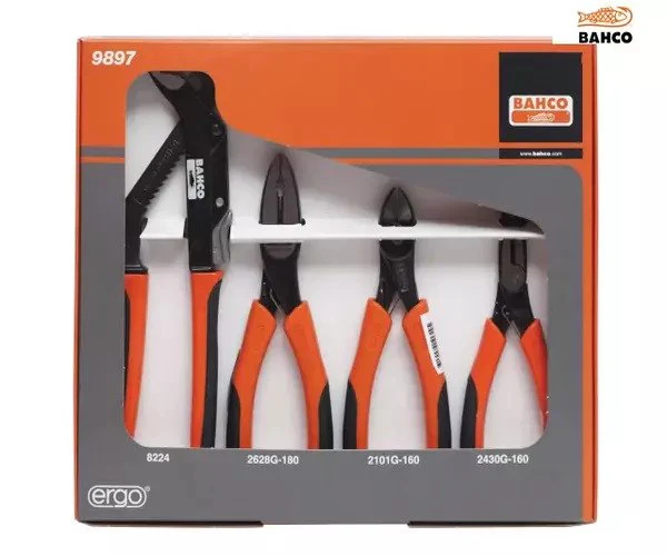 Bahco 9897 Plier Set, 4 Piece - Image 2