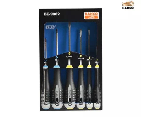 Bahco BE-9882 ERGO™ Screwdriver Set, 6 Piece - Image 2