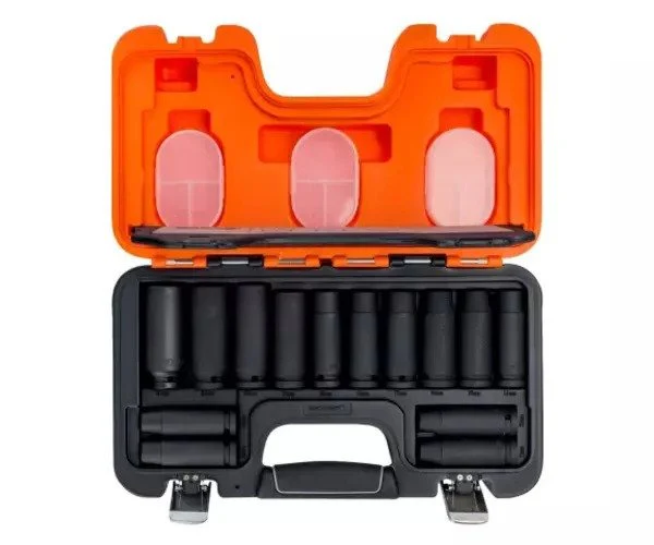 Bahco DD/S14 Deep Impact Socket 14 Piece Set 1/2in Square Drive