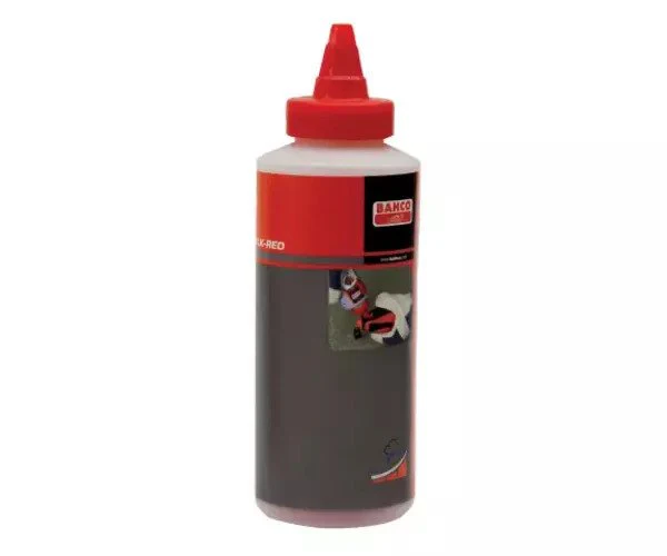 Bahco Marking Chalk Pour Bottle Red 227g