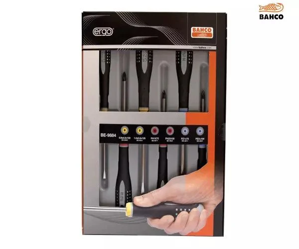 Bahco Mixed Insulated ERGO™ Screwdriver Set, 6 Piece - Image 3