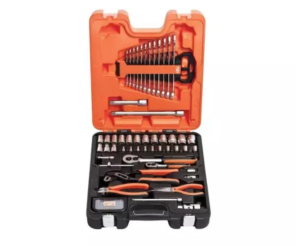 Bahco S81MIX Socket Spanner & Pliers Set Metric 1/4 & 1/2in Drive