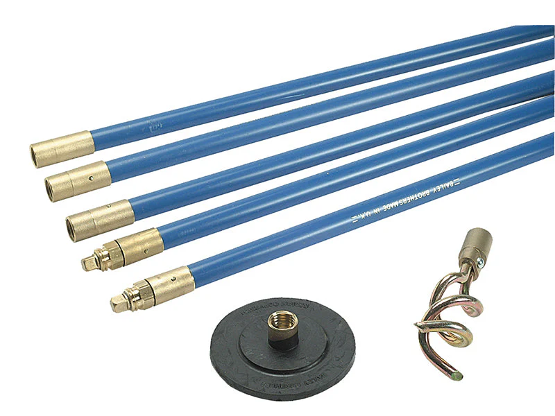 Bailey 1323 Lockfast 3/4in Drain Rod Set 2 Tools - Image 2