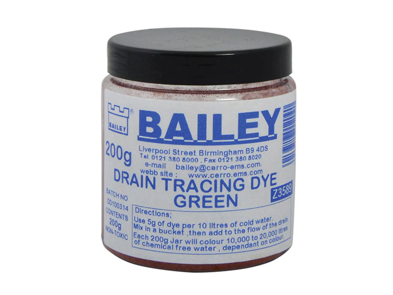 Bailey 3589 Drain Tracing Dye - Green - Image 2