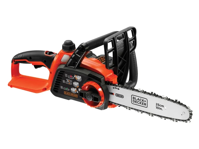 BLACK + DECKER GKC1825L20 Cordless Chainsaw 25cm Bar 18V 1 x 2.0Ah Li-ion - Image 4