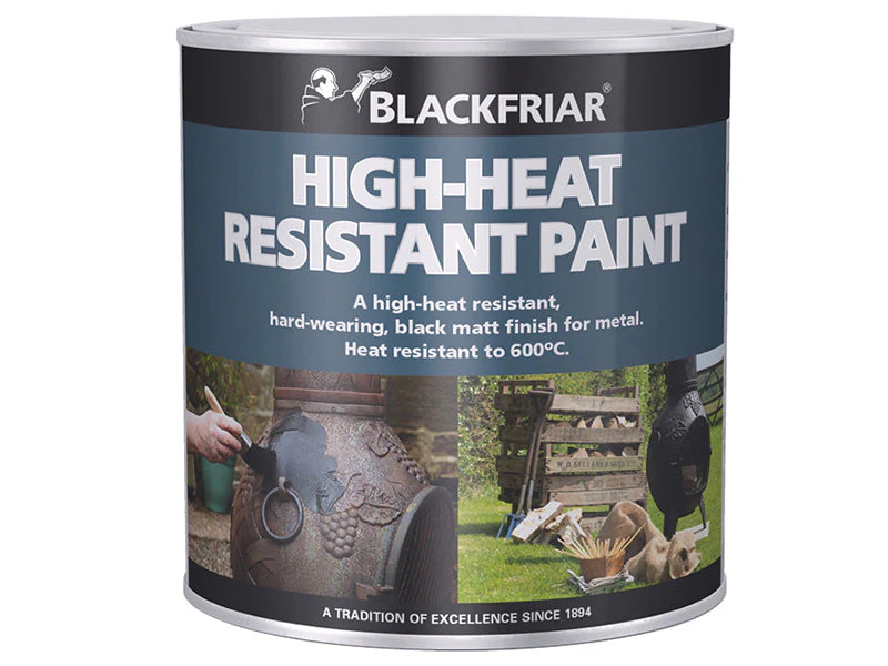 Blackfriar High-Heat Resistant Paint Black 250ml