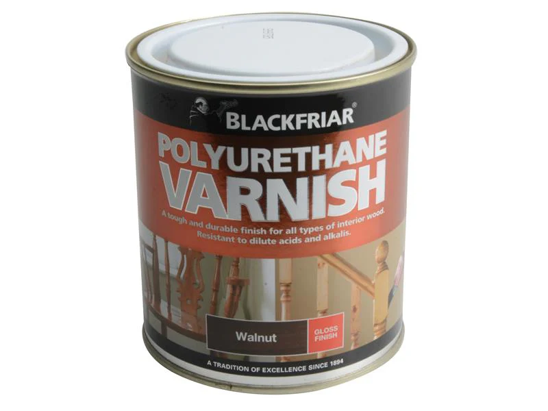 Blackfriar Polyurethane Varnish P70 Walnut Gloss 500ml - Image 2