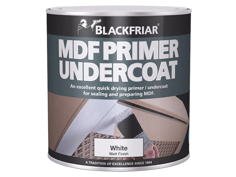 Blackfriar Quick Drying MDF Acrylic Primer Undercoat 1 litre