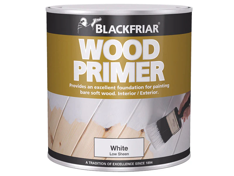 Blackfriar Wood Primer White 1 litre
