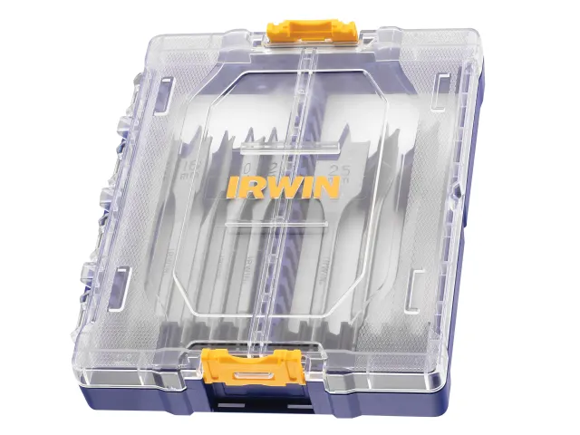 IRWIN® Blue Groove 4X Flat Bit Set, 8 Piece - Image 2