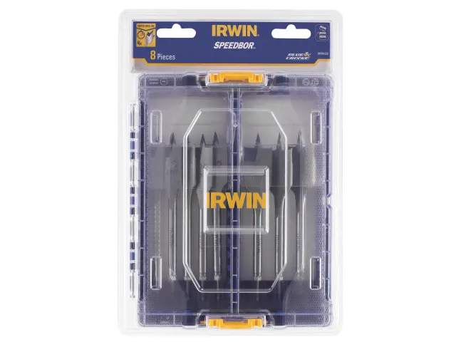 IRWIN® Blue Groove 4X Flat Bit Set, 8 Piece - Image 4