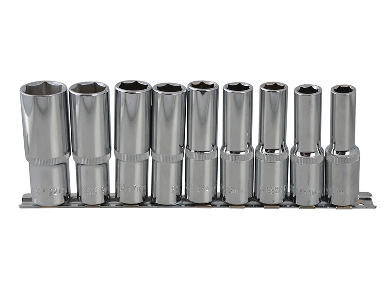 BlueSpot Tools 1/2in Drive Deep Socket Set, 9 Piece - Image 2