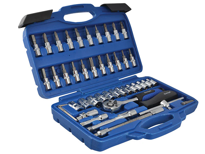BlueSpot Tools 1/4in Square Drive Socket & Bit Set, 46 Piece - Image 2