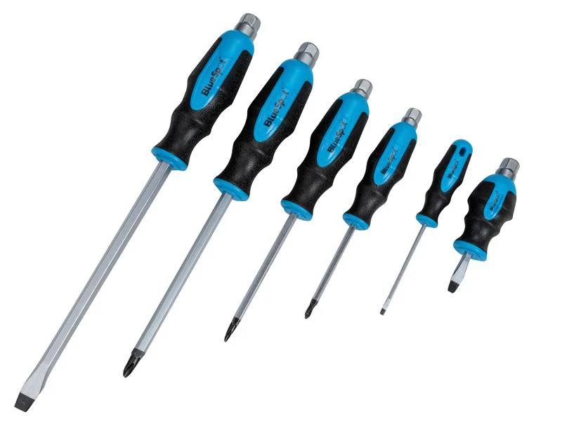 BlueSpot Tools Hex Bolster Screwdriver Set, 6 Piece - Image 2