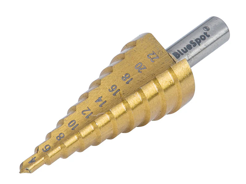 BlueSpot Tools HSS Step Drill 4-22mm - Image 2