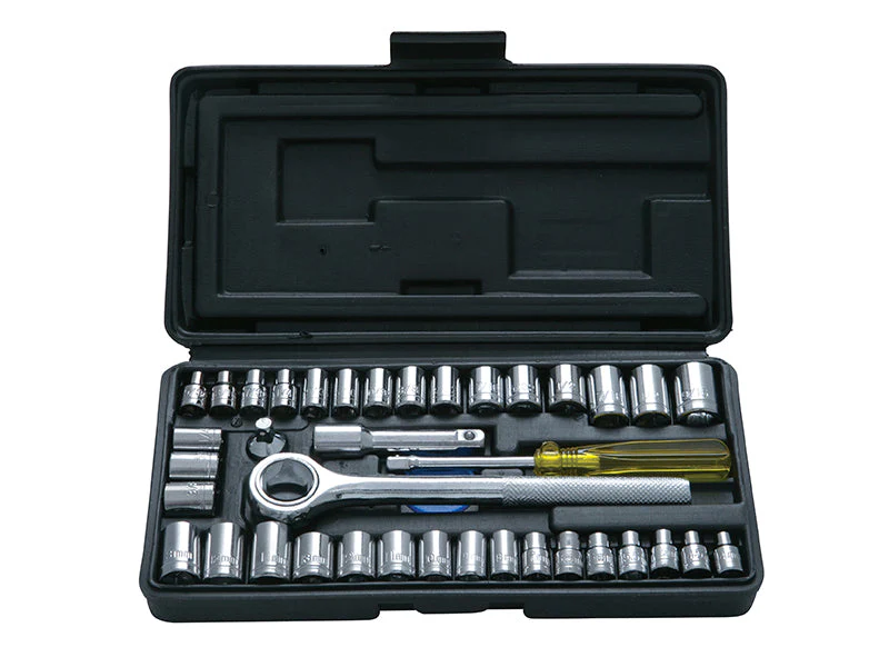 BlueSpot Tools Mixed Drive Socket Set, 40 Piece - Image 2