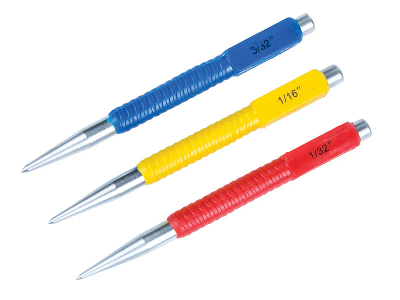 BlueSpot Tools Nail Punch Set, 3 Piece - Image 2