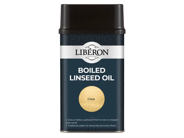 Liberon Boiled Linseed Oil Clear 500ml