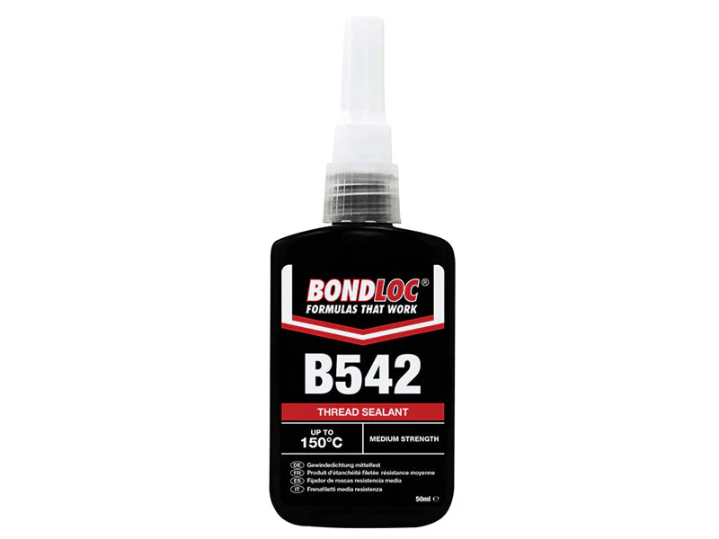 Bondloc B542 Hydraulic Seal Pneumatic Fittings 50ml - Image 2