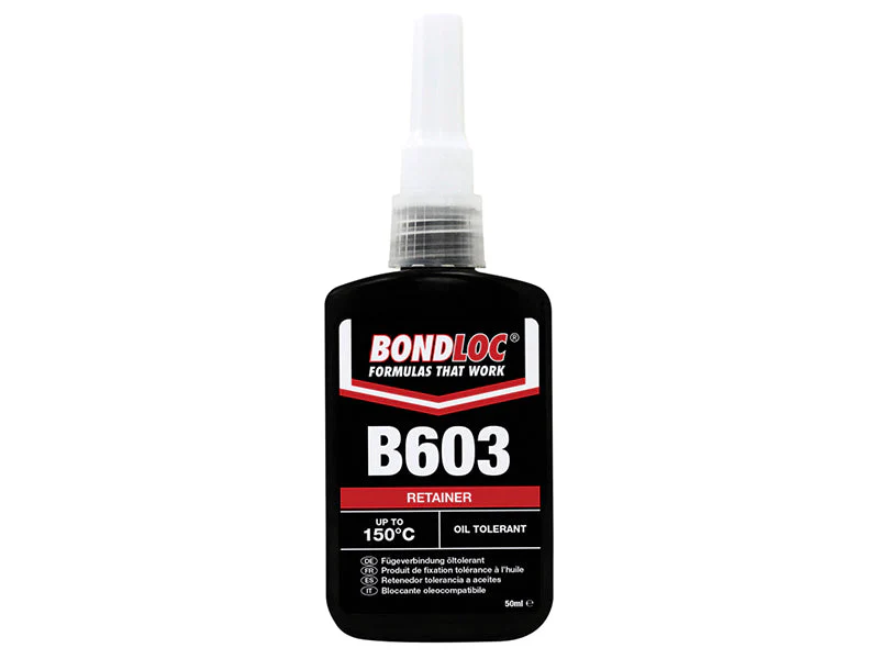 Bondloc B603 Oil Tolerant Retaining Compound 50ml - Image 2